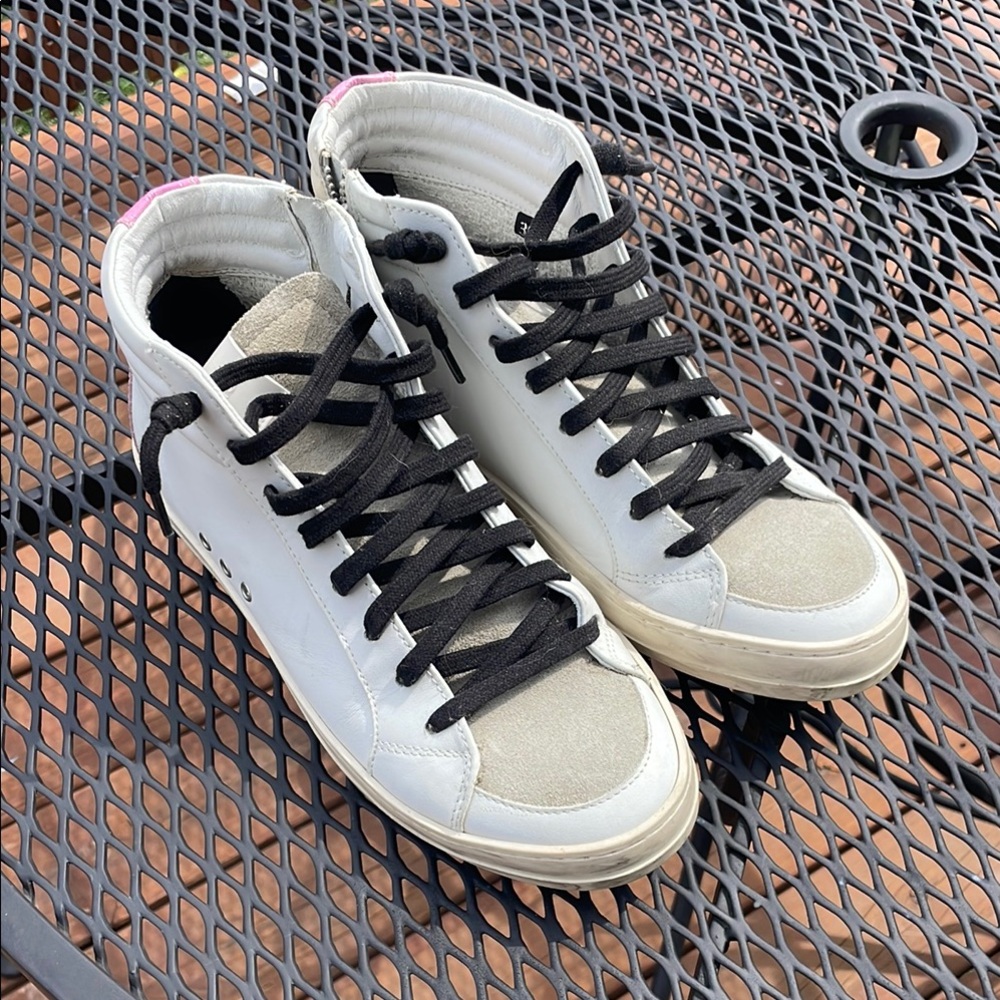 P448 high top sneakers